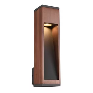 Trio CANNING Brązowy GU10 IP44 Kinkiet zewnętrzny 209660130 209660130 - Lampy ogrodowe - miniaturka - grafika 2