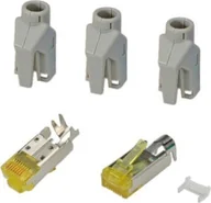 Akcesoria do monitoringu - Hirose Wtyczka TM31 ekranowana, szary przelot, 50 szt. - miniaturka - grafika 1