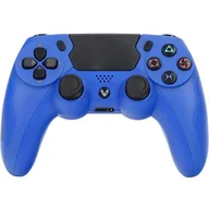 Kontrolery gier na PC - SteelDigi STEELSHOCK v3 Payat PS4 navy - miniaturka - grafika 1
