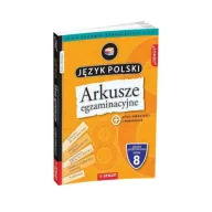 Pomoce naukowe - Arkusze egzaminacyjne z j. polskiego dla 8-klasis - miniaturka - grafika 1