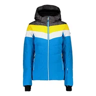 Kurtki damskie - CMP 20000 damska kurtka puchowa niebieski Blau Jewel 36 - miniaturka - grafika 1