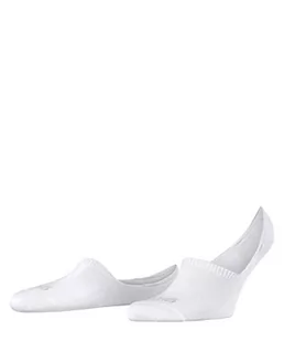 FALKE Mężczyźni Stopki Step High Cut M IN Zrównoważona Bawełna niewidoczne jednokolorowe 1 Para, Biały (White 2000), 39-42 - Koszulki męskie - miniaturka - grafika 1