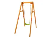 Huśtawki - Playtive Huśtawka drewniana dla dziecka, z regulowaną długością linek - miniaturka - grafika 1