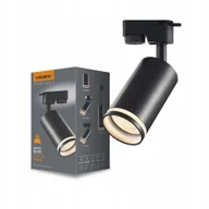 Lampy sufitowe - Reflektor Oprawa Natynkowa Sufitowa Punktowa Spot Tuba Czarna GU10 Videx - miniaturka - grafika 1