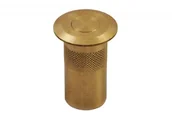 Akcesoria do drzwi - Maskownica w podł. 10 mm do zasuwy czołowej mosiądz - miniaturka - grafika 1
