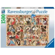 Puzzle - Ravensburger 16973 'Love Through The Ages' puzzle 1500 elementów dla dorosłych i dzieci w wieku od 12 lat, wielokolorowe 16973 - miniaturka - grafika 1