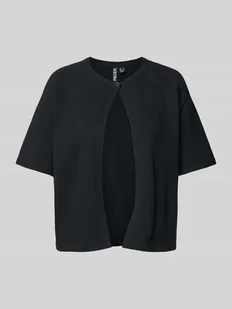 Kurtka z dzianiny o kroju regular fit z raglanowymi rękawami model ‘BREE’ - Swetry damskie - miniaturka - grafika 1