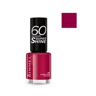 Lakiery do paznokci - Rimmel 60 Seconds Super Shine lakier do paznokci, 340 Berries And Cream, 8 ml - miniaturka - grafika 1