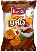 Chipsy - Herr's Honey BBQ Chips Chipsy Ziemniaczane Smaku Miodowego BBQ 28,4g z USA - miniaturka - grafika 1