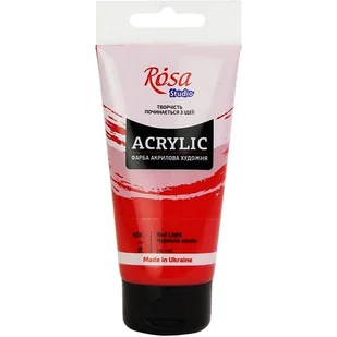 Farba akrylowa Rosa Studio 75ml RED LIGHT 404 - Przybory szkolne Farba akrylowa Rosa Studio 75ml RED LIGHT 404 - Przybory szkolne - miniaturka - grafika 1