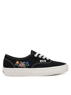 Vans Tenisówki Authentic VN000D8BF2B1 Czarny - Trampki damskie - miniaturka - grafika 1