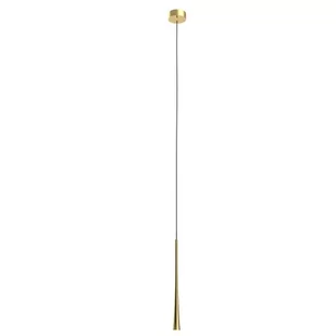 MAXLIGHT P0484 LAMPA WISZĄCA COFFEE GOLD MAŁA - Lampy sufitowe - miniaturka - grafika 1