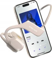 Słuchawki - JG Smart Bone X1 beżowy - miniaturka - grafika 1