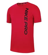 Koszulki męskie - Nike Męski t-shirt M Np Ss Top Npc Burnout czerwony/czarny (University Red/Black) M CU4975-657 - miniaturka - grafika 1