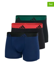 adidas Bokserki (3 pary) w kolorze granatowo-czarnym - Majtki męskie - miniaturka - grafika 1
