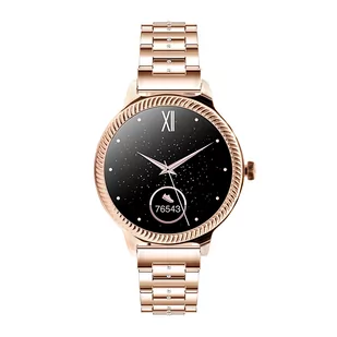 Watchmark Active Złoty - Smartwatch - miniaturka - grafika 1