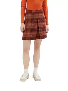 TOM TAILOR spódnica damska, 33279 - Brown Orange Boucle, 38 - Spódnice - miniaturka - grafika 1