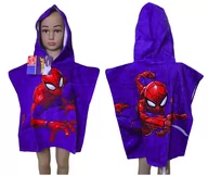 Okrycia kąpielowe dla dzieci - ﻿SPIDERMAN  Ponczo RĘCZNIK DZIECIĘCY Okrycie Kąpielowy 100% Bawełna MARVEL - miniaturka - grafika 1