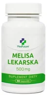 Układ nerwowy - MEDFUTURE Melisa lekarska 500 mg x 60 kaps Medfuture - miniaturka - grafika 1