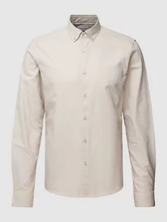 Koszule męskie - Koszula biznesowa z kołnierzykiem typu button down model ‘OXFORD’ - grafika 1