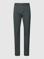 Spodnie męskie - Spodnie do garnituru o kroju slim fit model ‘MARK’ - miniaturka - grafika 1
