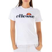 Koszulki sportowe damskie - Koszulka Ellesse Kittin SGK11399908 - biała - miniaturka - grafika 1
