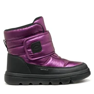Buty dla dziewczynek - Śniegowce Geox J Willaboom B A J46HWC 0LVBC C8227 M Fioletowy - miniaturka - grafika 1