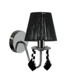 Lampy ścienne - Light Prestige Mona kinkiet 1-punktowy LP-5005/1W Czarny - miniaturka - grafika 1