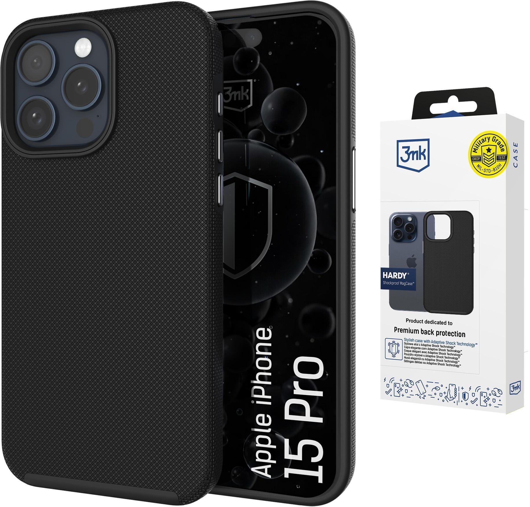 3MK Apple iPhone 15 Pro - 3mk Hardy Shockproof MagCase