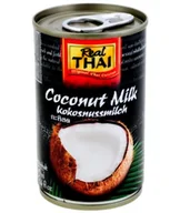 Zdrowa żywność - Real Thai Mleko kokosowe w puszce (85% wyciągu z kokosa) 165ml - Real Thai 1471-uniw - miniaturka - grafika 1