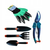 Pozostałe narzędzia ogrodowe - Zestaw Ogrodniczy Łopatka Sekator Rękawiczki - miniaturka - grafika 1