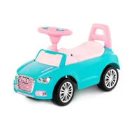 Chodziki - WADER POLRSIE  Jeździk "SuperCar" nr 2 z dźwiękiem Turkusowy - miniaturka - grafika 1