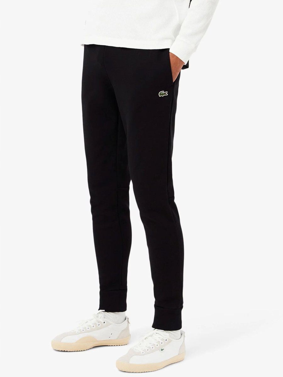 Spodnie dresowe męskie Lacoste XH9624 00 CZARNY XXL SPORTOWE DRESY BAWEŁNA