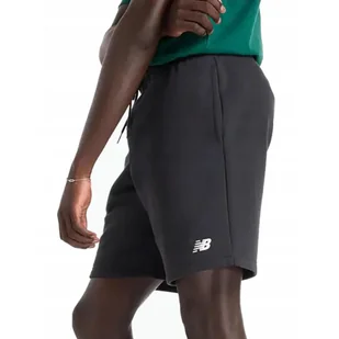 Spodenki dresowe męskie NEW BALANCE bawełniane - Spodnie sportowe męskie - miniaturka - grafika 1