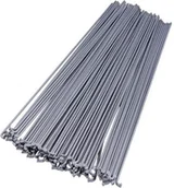 Części rowerowe - CNSPOKE Szprychy STD14 2.0-2.0-2.0 stal nierdzewna 304mm srebrne + nyple 144szt 5907558602197 - miniaturka - grafika 1