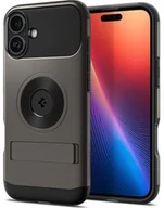 Etui i futerały do telefonów - Spigen Spigen Slim Armor MagSafe, gunmetal - iPhone 6.1&quot; 2024 - miniaturka - grafika 1
