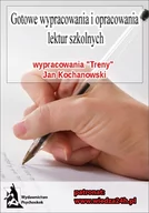 E-booki - lektury - Wypracowania. Jan Kochanowski Treny - miniaturka - grafika 1