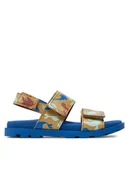 Buty dla chłopców - Camper Sandały Brutus Sandal Kids K800598-003 Brązowy - miniaturka - grafika 1