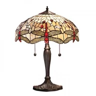Lampy stojące - Interior1900 Dragonfly beige 64085 lampa stołowa 2x60W/E27 IP20 - miniaturka - grafika 1