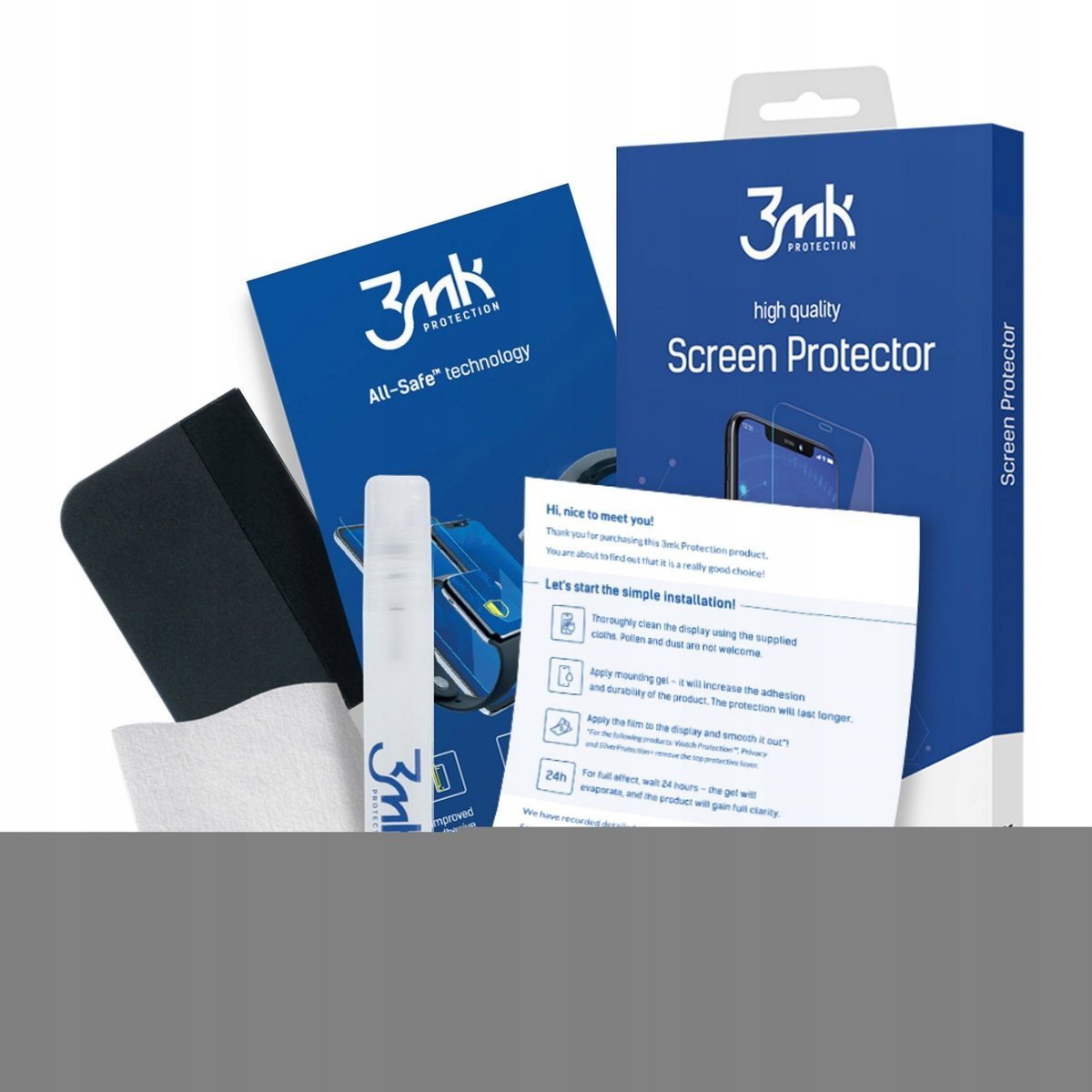 FOLIA HTC ONE X10 - 3MK BOOSTER ANTI-SHOCK PHONE