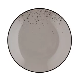 Talerz deserowy ceramiczny Florina Azzuro 19,5 cm brązowy - Talerze - miniaturka - grafika 1