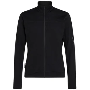 Męska bluza Icebreaker Men Merino Blend 300 RealFleece™ Descender LS Zip Rozmiar: M / Kolor: czarny - Bluzy sportowe męskie Męska bluza Icebreaker Men Merino Blend 300 RealFleece™ Descender LS Zip Rozmiar: M / Kolor: czarny - Bluzy sportowe męskie - miniaturka - grafika 1