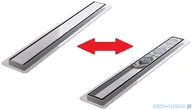 Odpływy liniowe - Wiper New Premium Revers Odpływ liniowy z kołnierzem 60 cm syfon drop 50 szlif 500.0255.02.060 - miniaturka - grafika 1