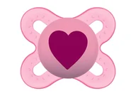 Smoczki uspokajające - MAM Mam baby smoczek uspokajający Start 0-2 miesiący Girl x 1 szt różowy - miniaturka - grafika 1