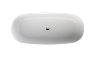 Sanplast Fuerta Mineral Wanna wolnostojąca 160x70 cm biała 642-510-1260-01-000 - Wanny - miniaturka - grafika 1