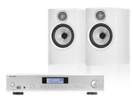 Zestawy stereo - Rotel A14 MKII (srebrny) + 606 S3 (biały) - miniaturka - grafika 1