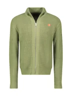 Swetry męskie - Canadian Peak Kardigan w kolorze zielonym - miniaturka - grafika 1