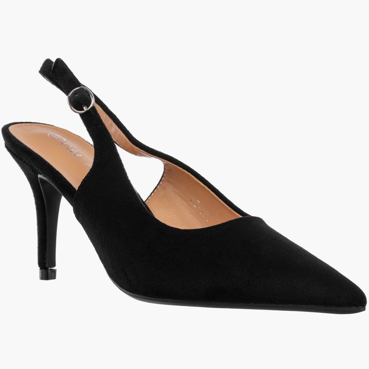 Szpilki Damskie Klasyczne Eleganckie Buty Na Obcasie Czarne Czarny 36