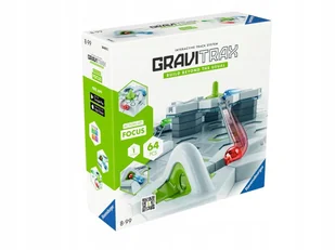 ZESTAW RAVENSBURGER GRAVITRAX Action-Set FOCUS GRA LOGICZNA 64 el. - Zabawy w naśladowanie dorosłych - miniaturka - grafika 1