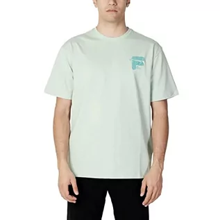 Koszulki męskie - FILA Brovo Oversized t-shirt męski, Silt Green, XXL - grafika 1
